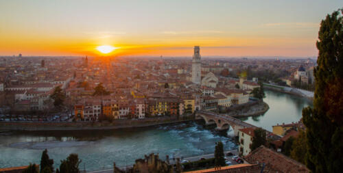 Vista da Castel San Pietro